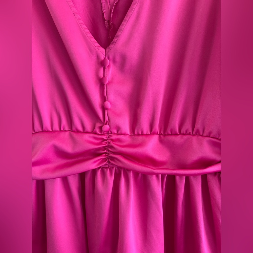 SHEIN Hot Pink Dress - Picture 4 of 7